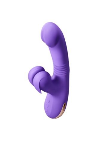 Thrusting Rabbit Vibrator Purple Gold