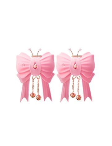 Bow Butterfly Nipple Vibrator Set