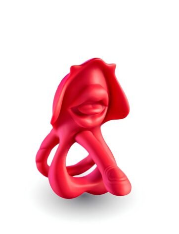 Rose Lips Clitoral Vibrator Ring