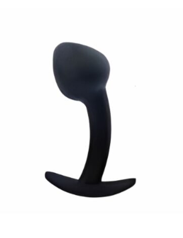 Curved Silicone Butt Plug Prostate Stimulator