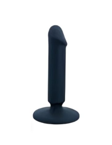 Navy Blue Silicone Realistic Dildo Suction Cup