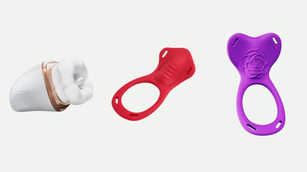 DESIVARA Nectar Bloom, Crimson Sprite and Amethyst Bloom app-controlled vibrators