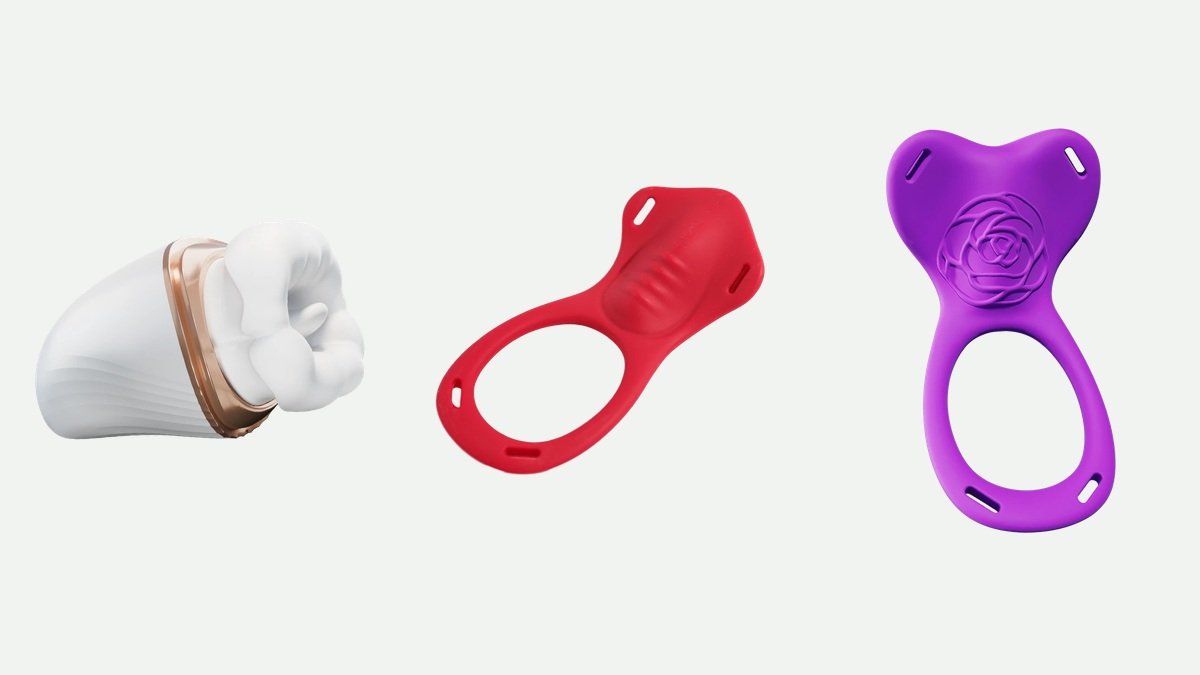 DESIVARA Nectar Bloom, Crimson Sprite and Amethyst Bloom app-controlled vibrators